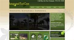 Desktop Screenshot of integratedturfcare.com